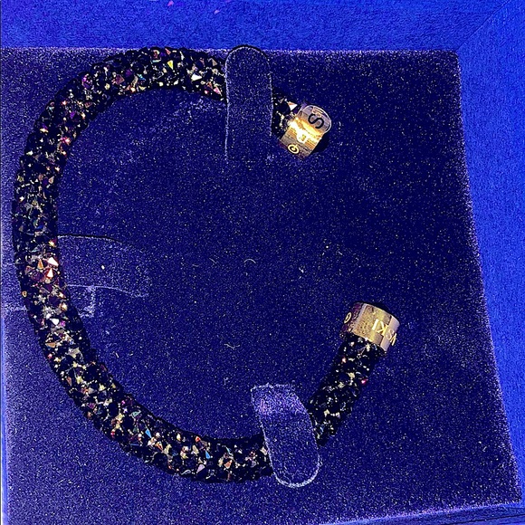 Swarovski cuff purple crystal bracelet new Crystaldust Cuff JETAPİ-PGO 5380087 - Picture 2 of 6